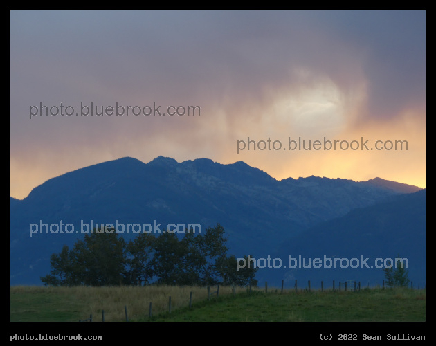Peach and Purple Portal - Corvallis MT