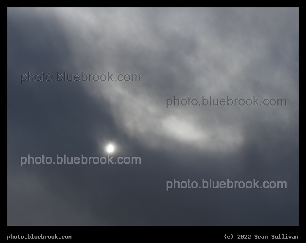 Sun in a Gray Sky - Corvallis MT