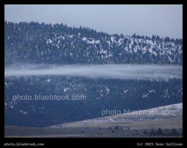 One Cloud in Evening Twilight - Corvallis MT
