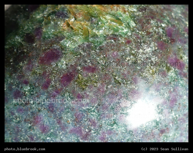 Colorful Ruby in Fuchsite & Kyanite - Corvallis MT