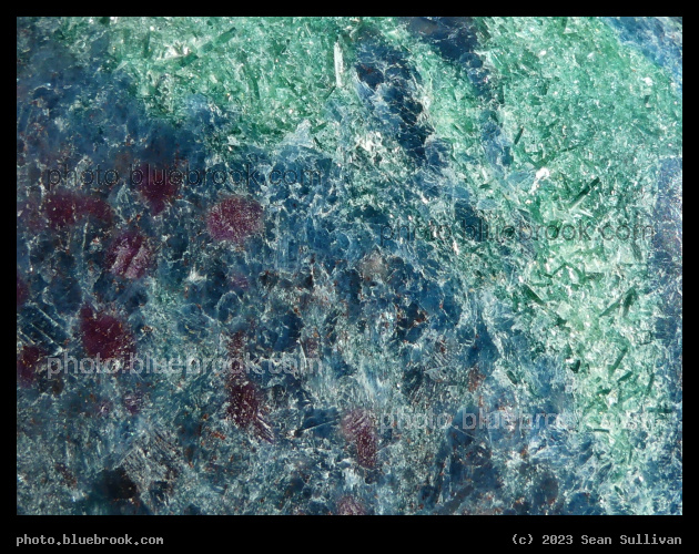 Ruby in Fuchsite and Kyanite - Corvallis MT