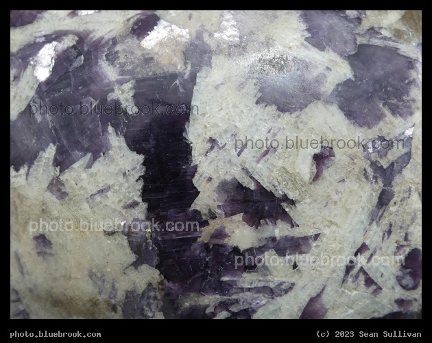 Patches of Lepidolite - Corvallis MT