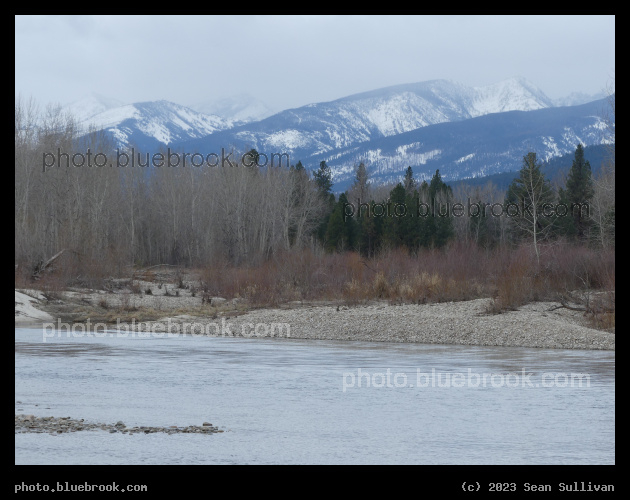 Very Early Spring Palette - Bitterroot River, Stevensville MT