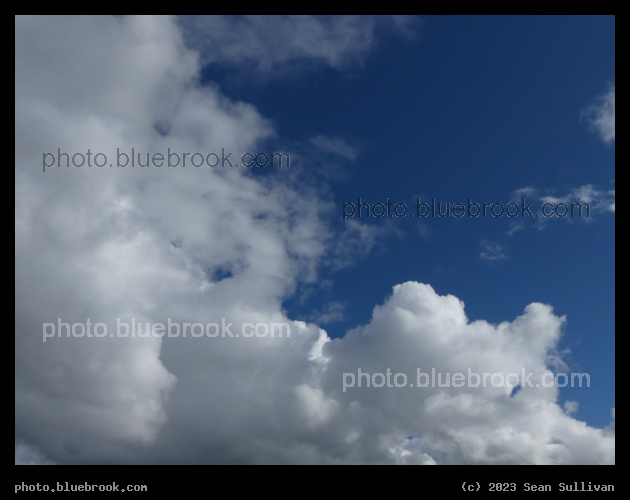 Blue Sky and White Clouds - Corvallis MT