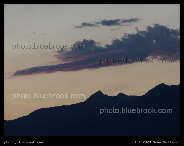 Purple Clouds and Mountains - Corvallis MT