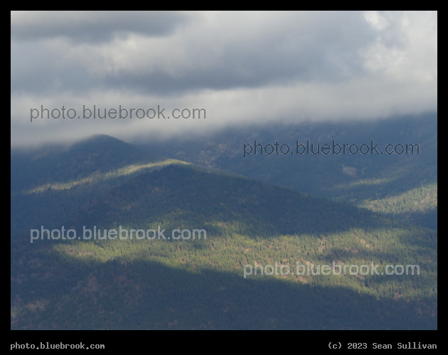 Spots of Sunlight on the Mountains - Corvallis MT