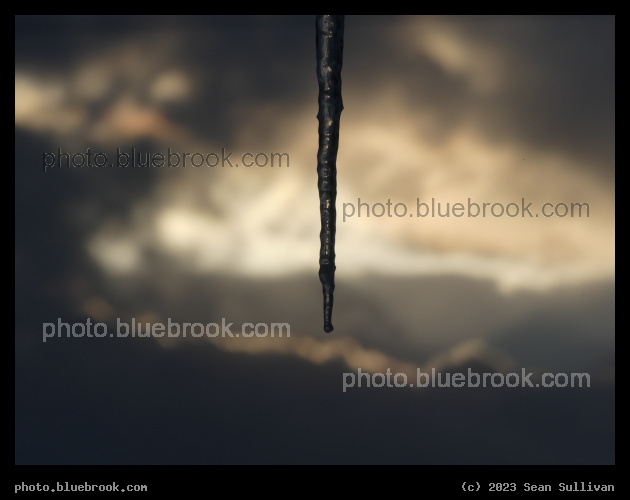 Icicle at Sunset - Corvallis MT