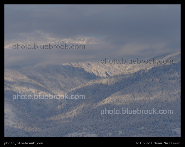 Morning Winter Clouds - Corvallis MT