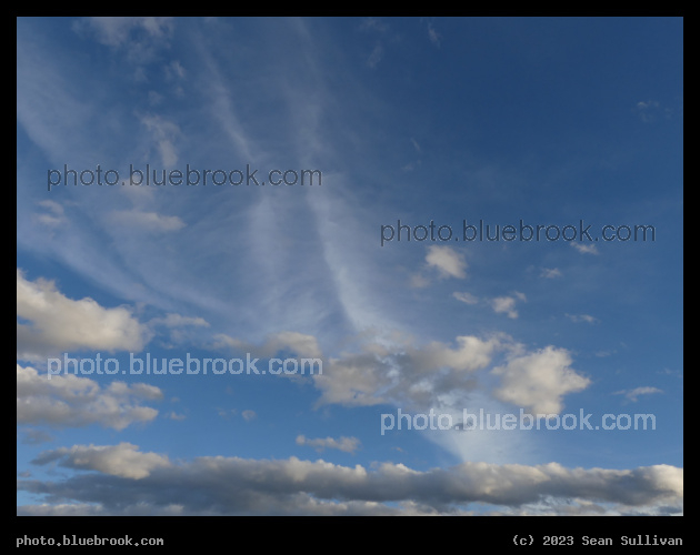 Blue Sky and White Clouds - Corvallis MT