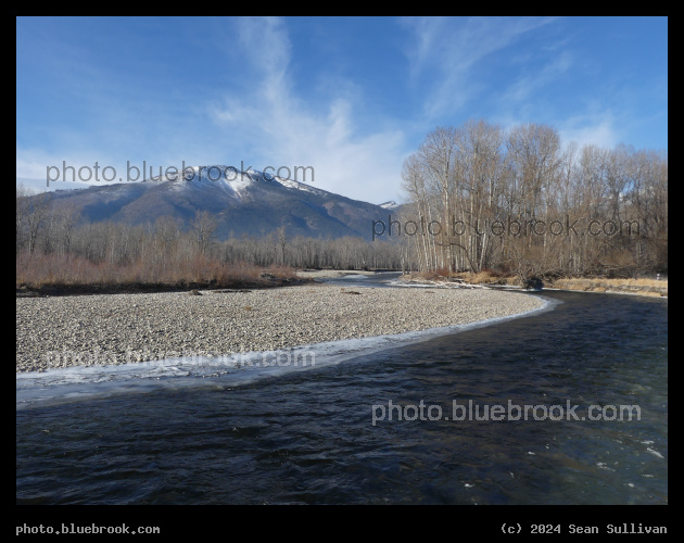 River Bend in December - Skalkaho Bend Park, Hamilton MT