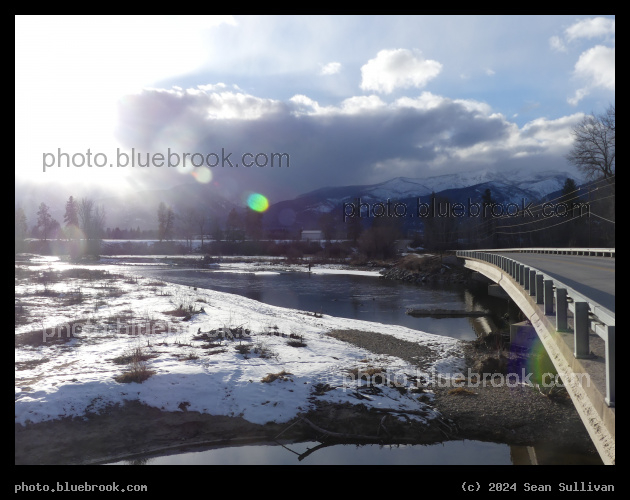 Victor Bridge - Bitterroot River at Victor Crossing, MT