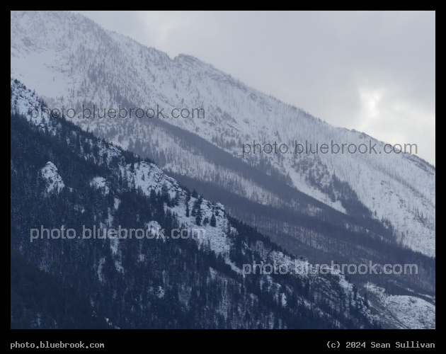 Steep Slopes with Gray Skies - Stevensville MT