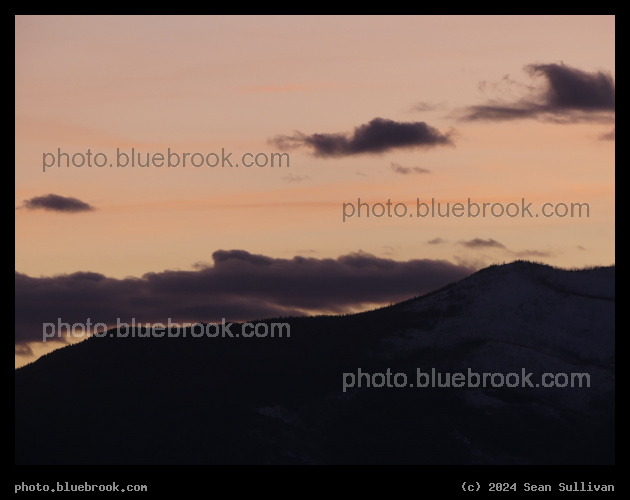 Steel Wool Clouds and Peach Lines - Corvallis MT