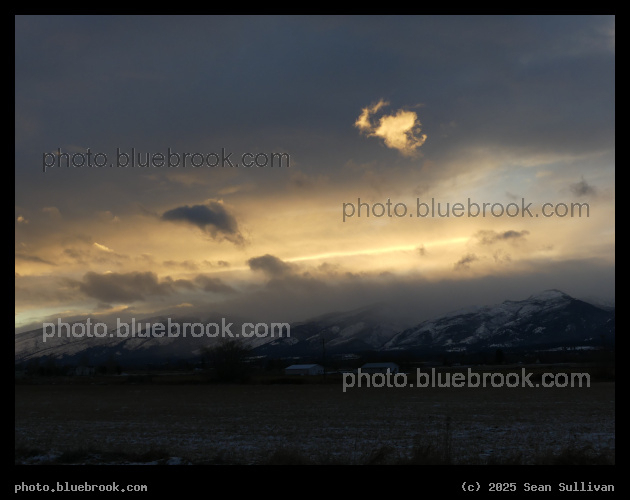 Foreground Cloud in Sunlight - Corvallis MT