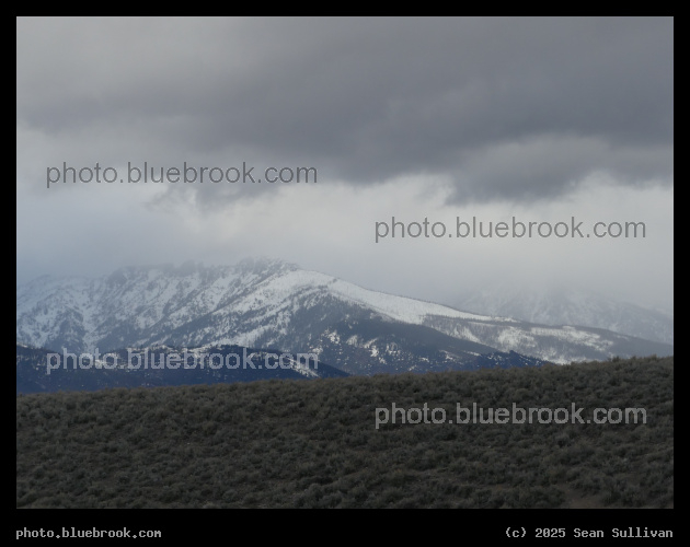 Gray Clouds over Sagebrush - Corvallis MT