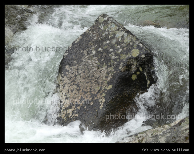 Boulder In the Stream - Kootenai Creek, Bitterroot National Forest, Stevensville MT