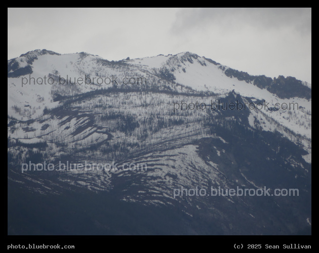 Pattern of Partial Snow - Corvallis MT