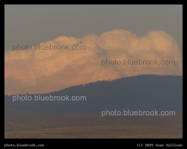 Sunset Clouds over the Sapphires - Corvallis MT