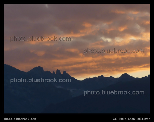 Stone Spires at Sunset - Corvallis MT