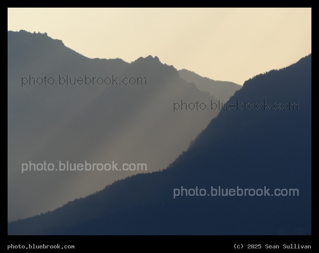 Sunbeam on the Distant Mountains - Corvallis MT