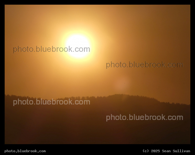 Orange Sunset - Corvallis MT