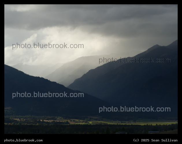 Green Valley in Sunlight - Corvallis MT