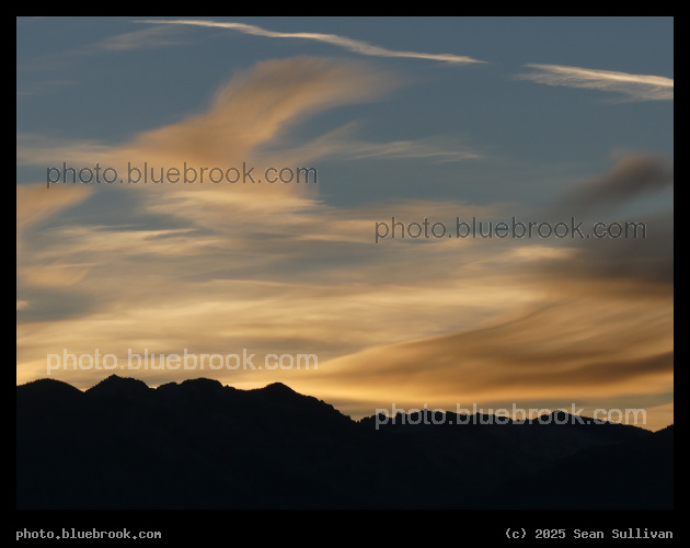 Cream Clouds at Sunset - Corvallis MT