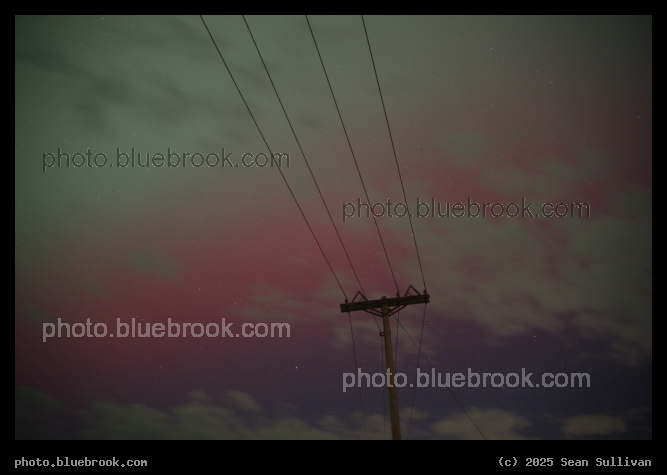 Celestial Ombre - Aurora high in the southern sky, Corvallis MT