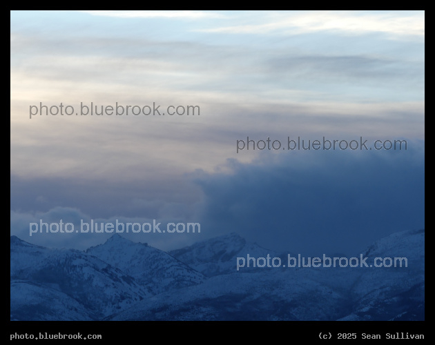 Soft Light of December Dusk - Corvallis MT