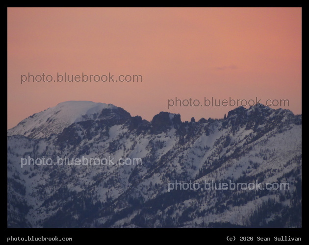 Peach Mountain Sunset - Corvallis MT