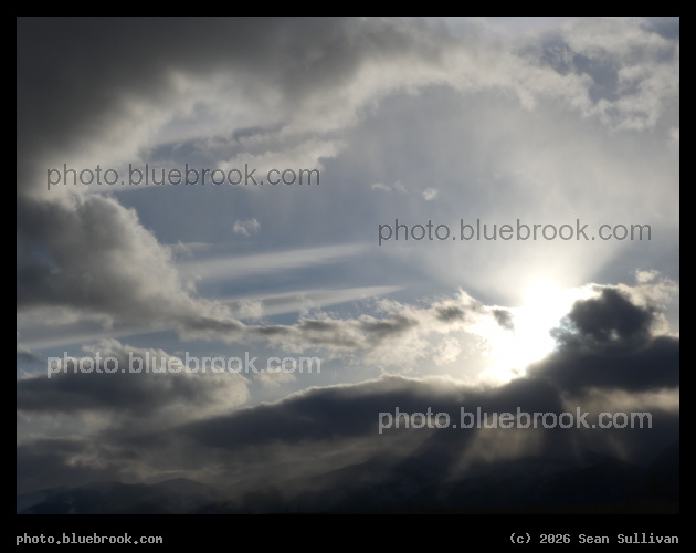 Window of Sunlit Sky - Corvallis MT