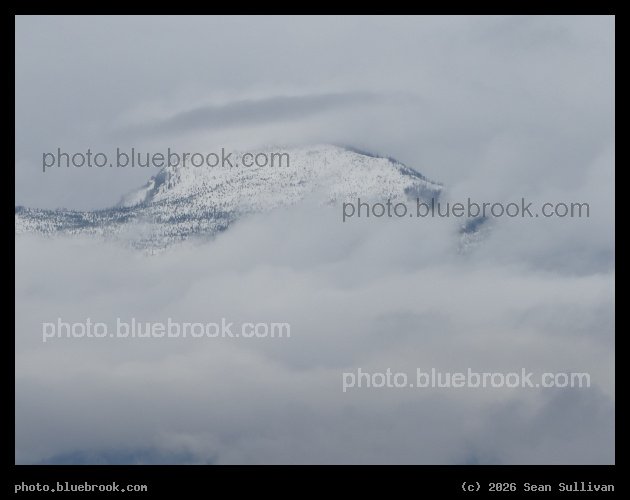 Peeking Out of Clouds - Corvallis MT