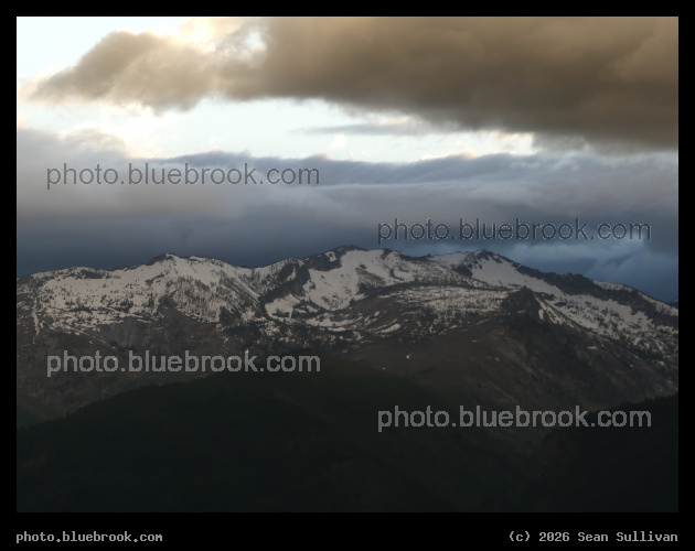 Snowcapped Mountains in June - Corvallis MT