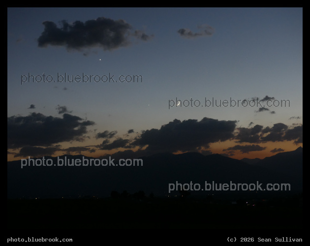Venus, Jupiter and the Moon - Corvallis MT