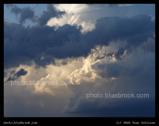 Distant Storm at Sunset - Corvallis MT