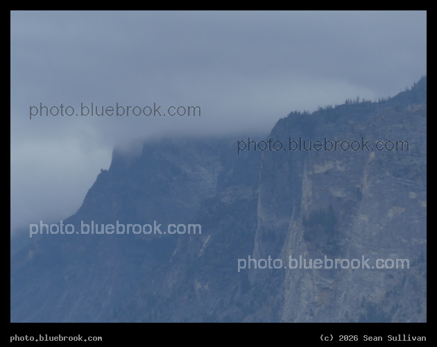 Canyon Walls and Gray Clouds - Hamilton MT