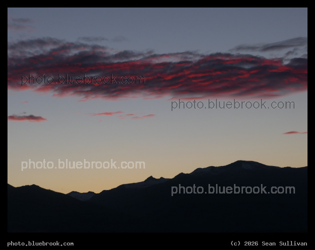Cloud Band with Red Highlights - Corvallis MT