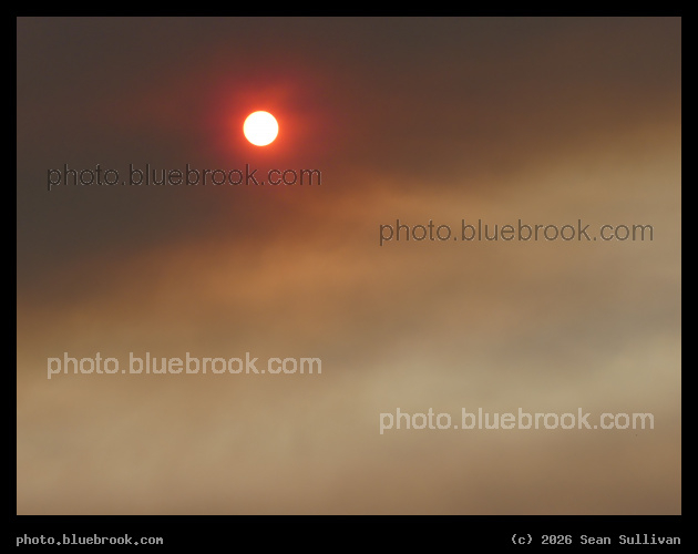Arrival of Smoke from Oregon - Corvallis MT