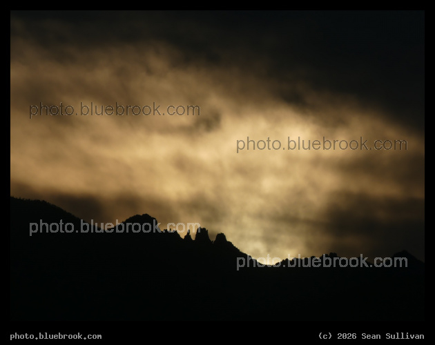 Clouds behind Mountains - Corvallis MT