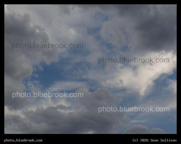 Layers of Clouds and Blue Sky - Corvallis MT