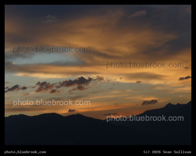 Peach Sunset Sky - Corvallis MT